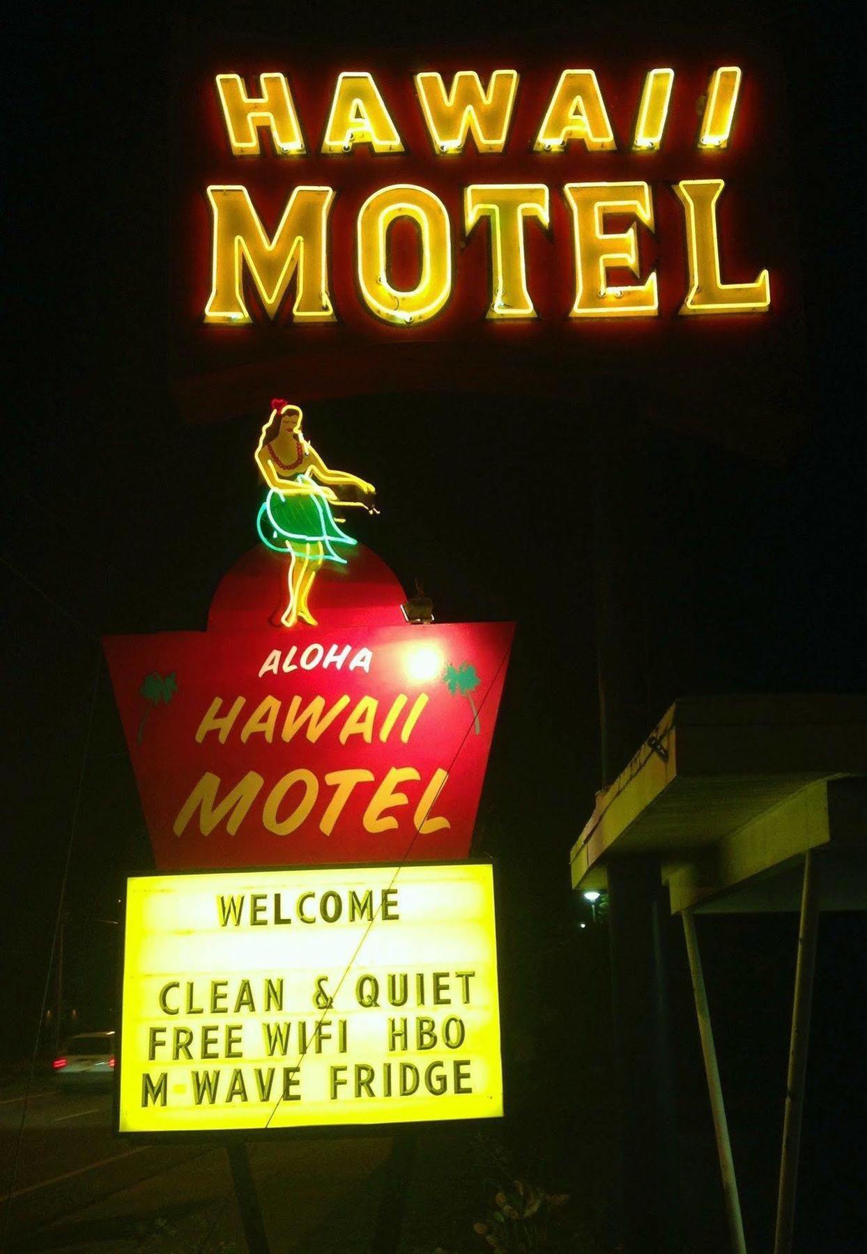 Hawaii Motel Daytona Beach Shores Eksteriør billede